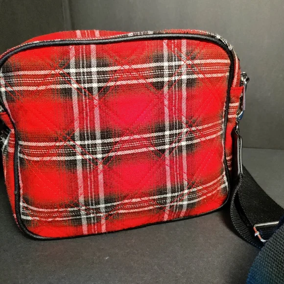 A RED PLAID PURSE⭐ - Picture 9 of 10